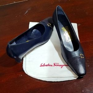 Salvatore Ferragamo Navy blue shoes